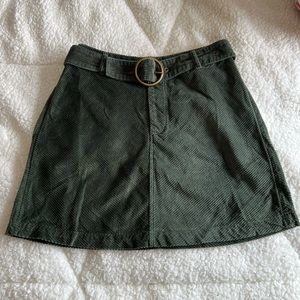 Corduroy skirt